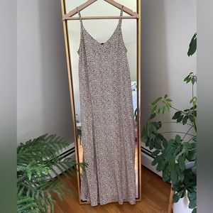 Jenni Kayne Leopard Slip Dress, small